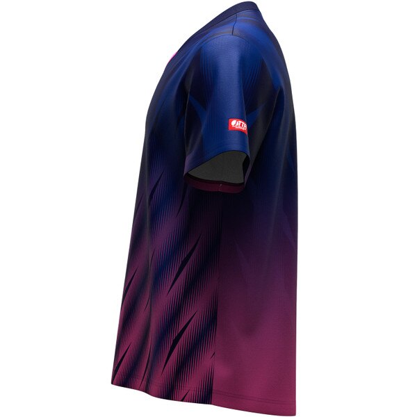 Butterfly Flazer Shirt - Navy - Left Side